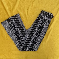 Womens Shosho Flared Leggings Size L