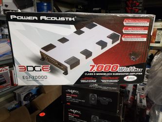 7000 WATT MAX BASS AMP