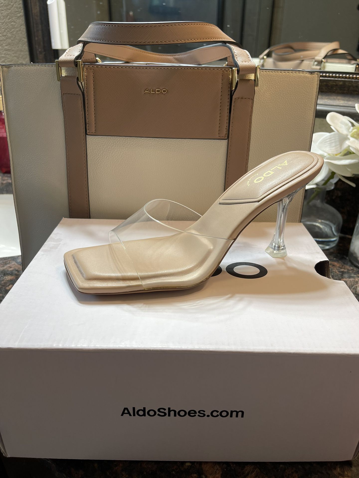 Brand New Aldo Purse and Heels $50 For Both