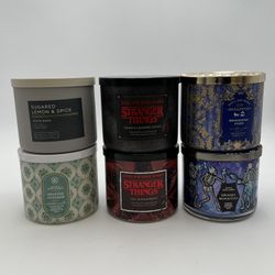 Bath & Body Works candles 