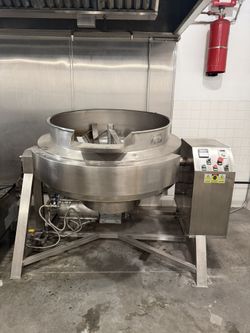 Tilting Cooking Commercial Wok -gas