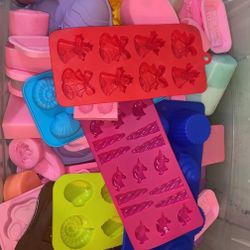 Assorted Silicone Molds 