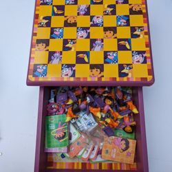 Dora The Explorer Checkerboard Kids Game