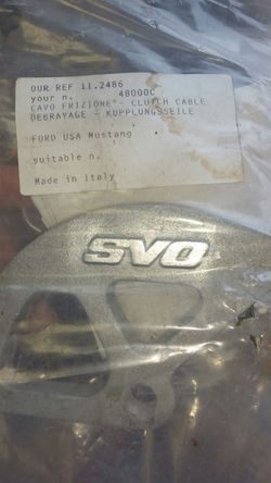 SVO clutch cable/quadrant for Mustang
