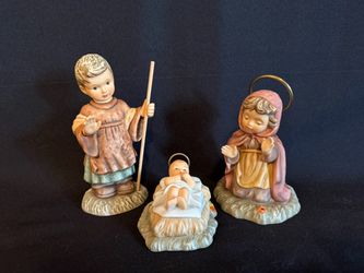 Goebel Berta Hummel Nativity Set - Mary, Joseph, and Baby Jesus