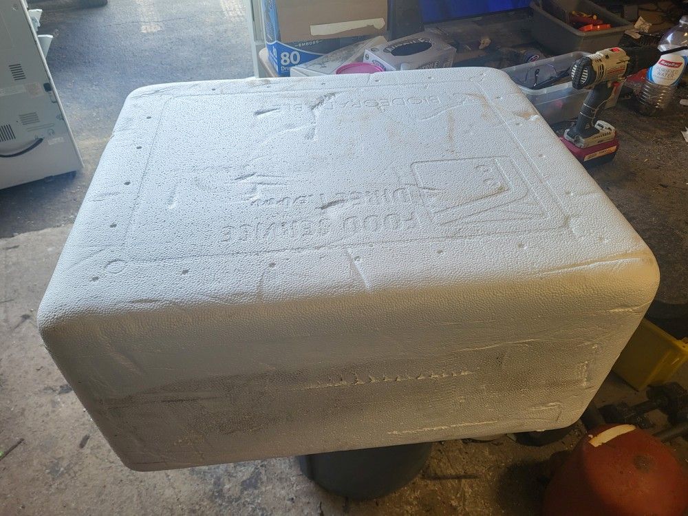 Styrofoam Cooler
