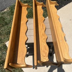 Solid Oak Shelves