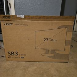 Acer 27 Inch Monitor SB3 Series