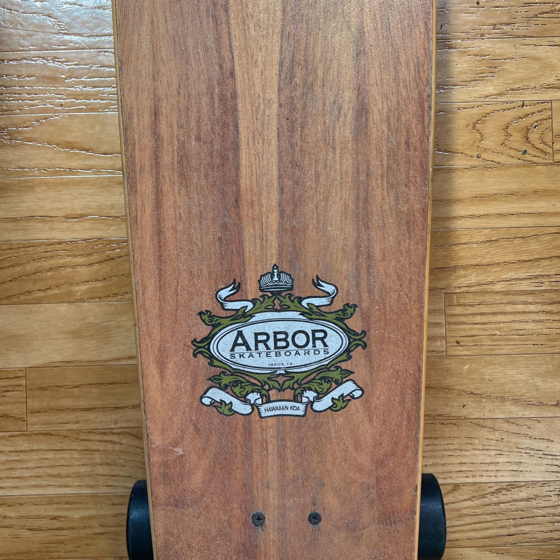 Arbor Skateboards, Koa Blunt Board Used
