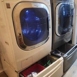 LG Washer And Dryer True Steam Dryer Smart WiFi 