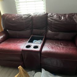FREE Leather Couch 