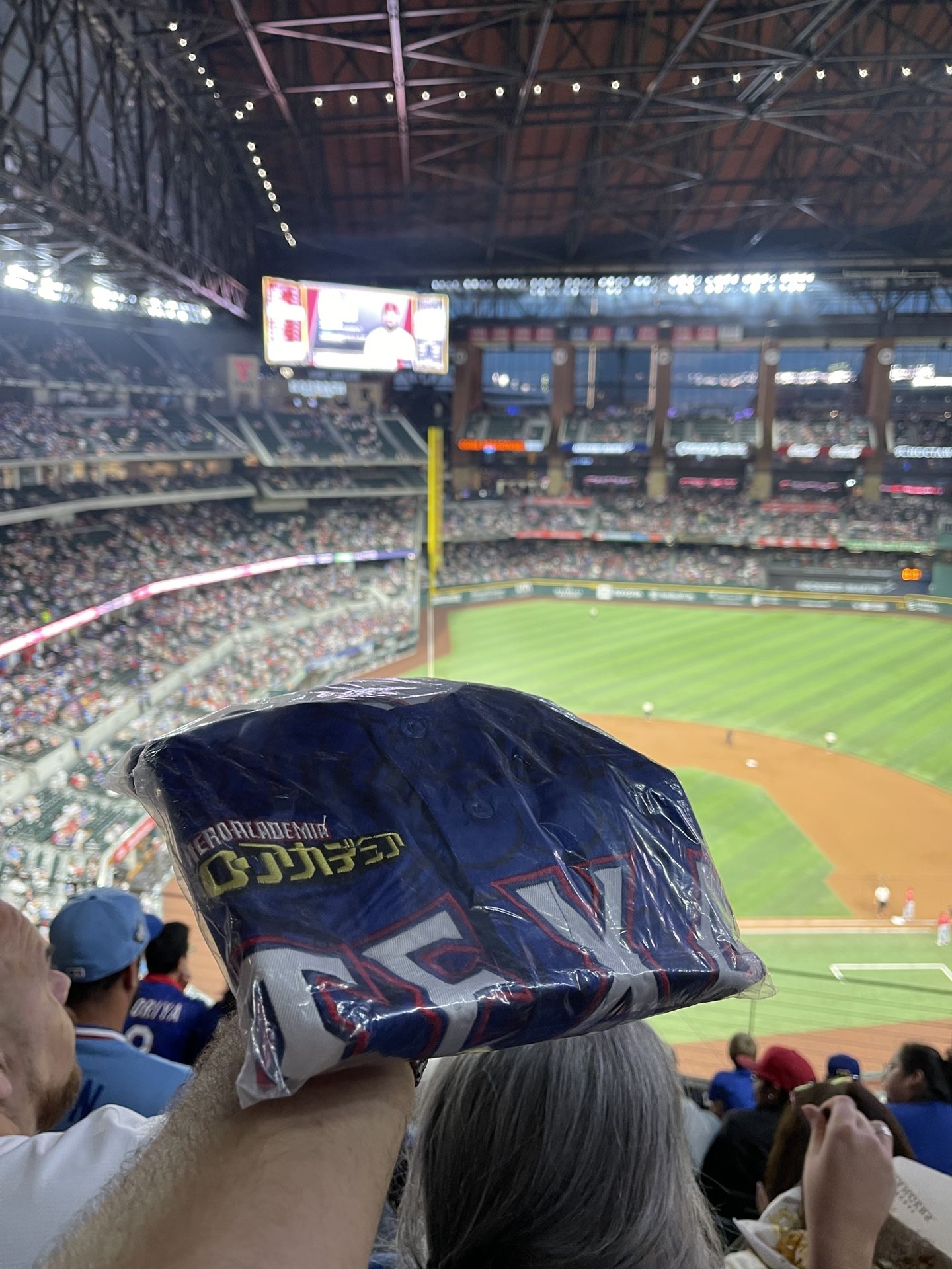 MY HERO ACADEMIA X TEXAS RANGERS JERSEY