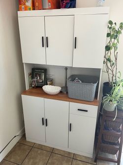 White Cabinets