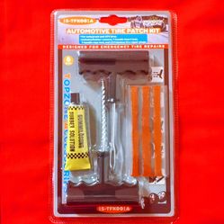 NEW SEALED Emergency Car Tire Patch repair Kit