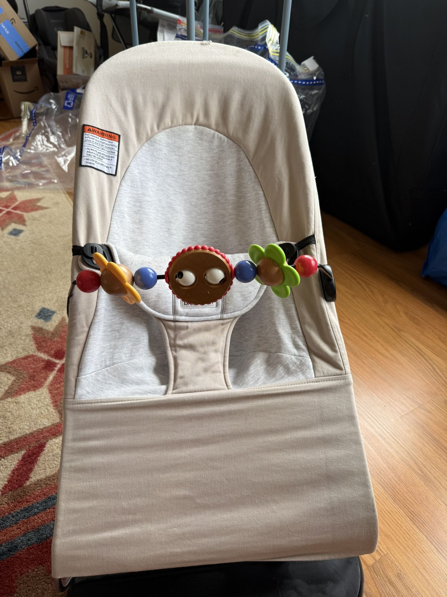 Baby Bjorn Bouncer Chair w/ Toy Attachment!