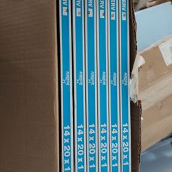 Air Filters 14 x 20 x 1 (Box of 6)