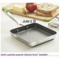 Princess House Plancha Pequeña De 6.5” Nueva En Su Caja 