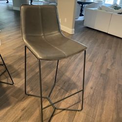West Elm Bar Stool Set Of 2