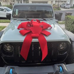 30” Velvet Bow With Magnet