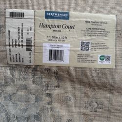 Gertmenian Hampton Court Area Rug 7’10” x 10’ – Blue / Beige Traditional – $50 FIRM