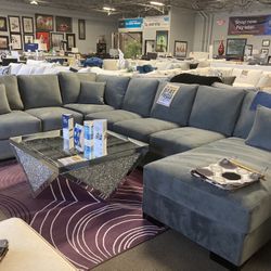 grey sectional ☑️🌟 $2,499