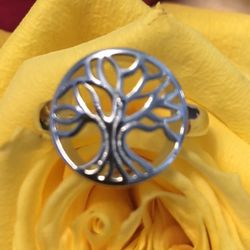 Tree of Life Silver Rings Size 6,7,8, 9, 11,12,13 Price $40