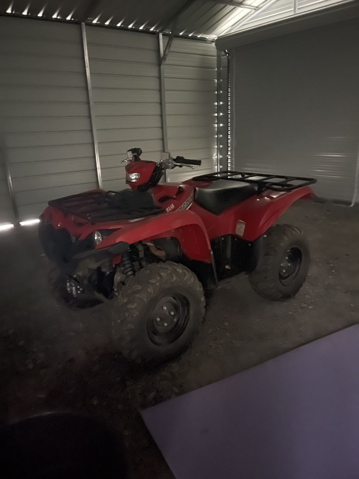 2016 Yamaha Grizzly 700 With Plow 