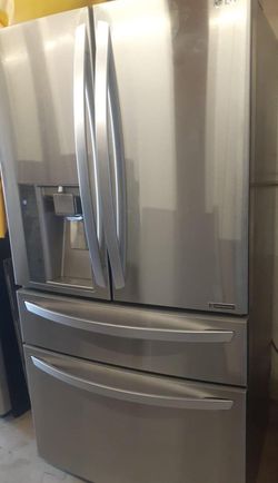 Samsung 4 Door Counter Depth Stainless Steel Fridge
