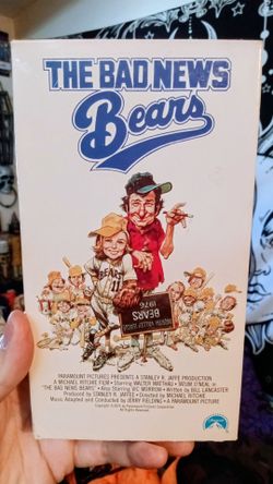 Bad News bears VHS