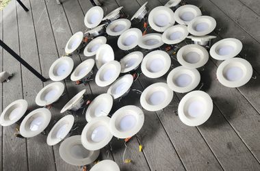 6inch  led halo lights 42 total  new $200 for all 42