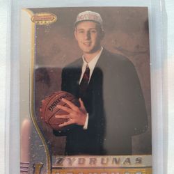 96 Bowman's Best Zydrunas Ikgauskas RC!