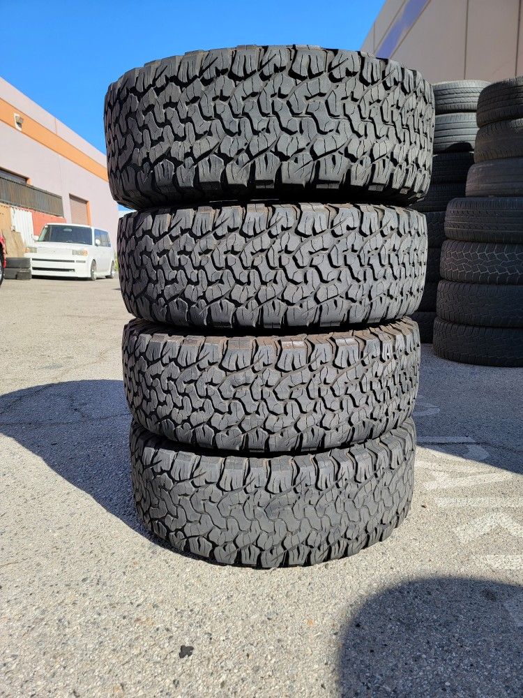 LT 285 70 17 BFGOODRICH KO2 TIRES RUBICON GLADIATOR SILVERADO SUBURBAN AVALANCHE TAHOE SIERRA F150 RAM 