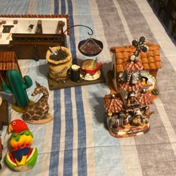 15 Pieces. Venezuela hand Made and Mexican Wood Made  