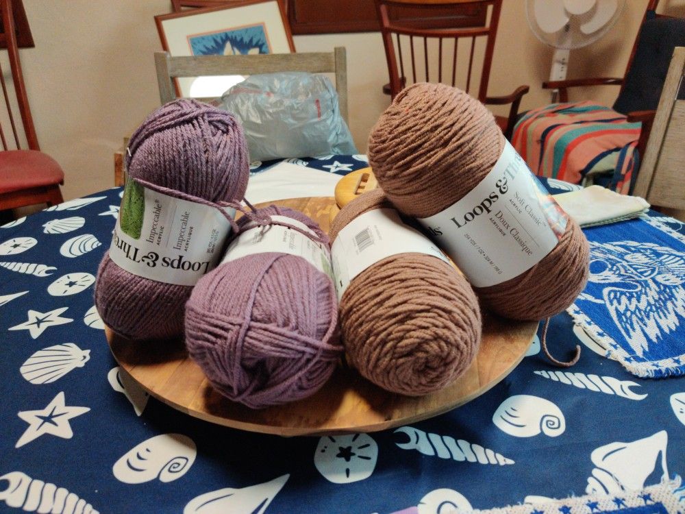 Loops And Threads Four Skein Lot New 