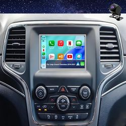 Car Radio Stereo Dodge Challenger 2015-2023 Charger, Wireless CarPlay Android Auto, Durango 2014-2020, 8.4” Touch Screen Head Units, Backup Camera