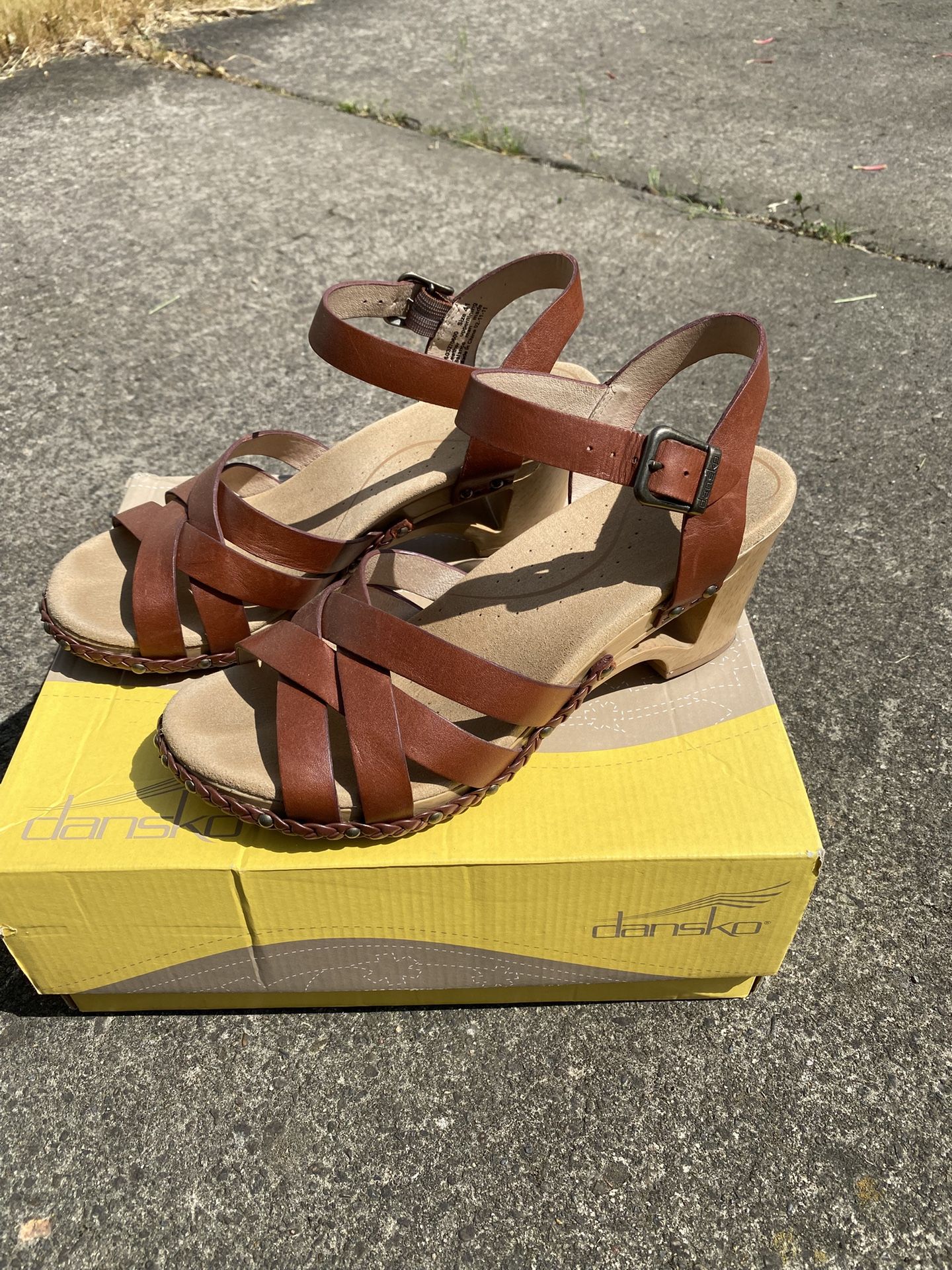 Brown Dansko Sandals