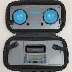 Sonic Impact i-P23 Portable Sound Speaker Audio Docking for iPod Black