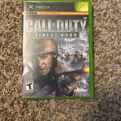 Call Of Duty Finest Hour For Xbox