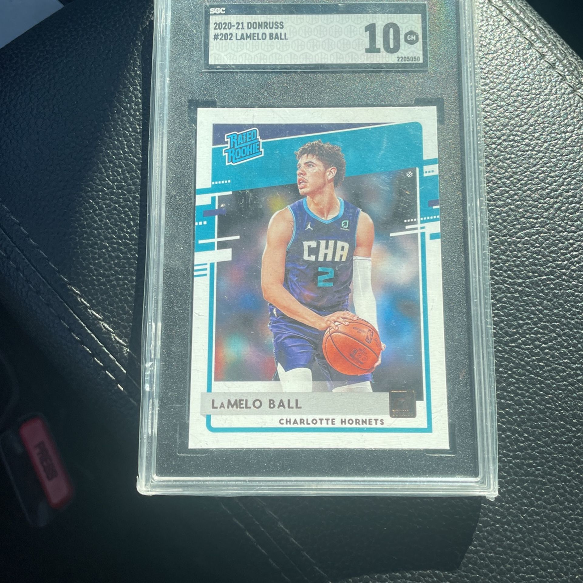 Lamelo Ball Rookie Card Graded 10 SGC