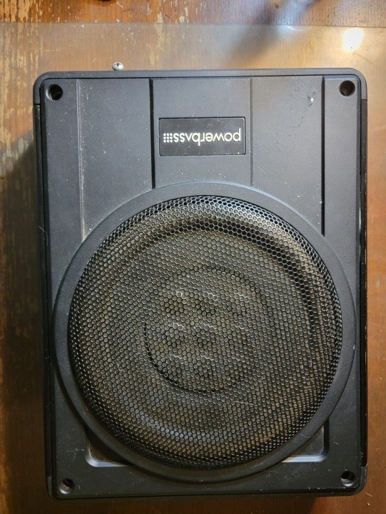 Powerbass ST-10 Under Seat Car Speaker/AMP Combo