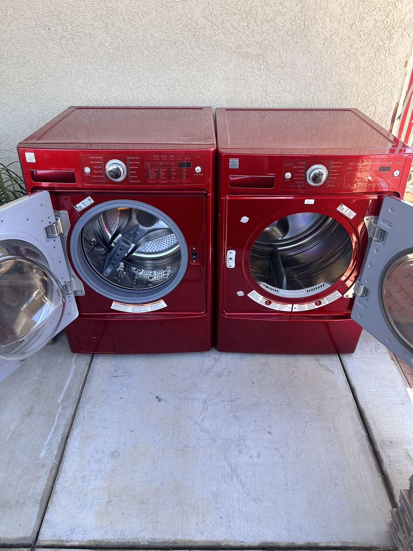 Kenmore Elite Washer And Kenmore Elite Steam Gas Dryer for Sale in