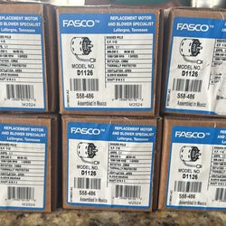 NEW Fasco D1126 Blower Motor 208-230V 1550 RPM – HVAC Replacement – In Box