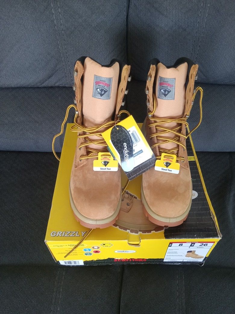 Steel Toe Work Boots