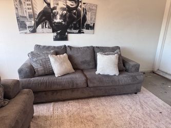 FREE DELIVERY modern gray couch sofa sala loveseat