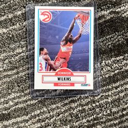Dominique Wilkins Fleer 90 Card