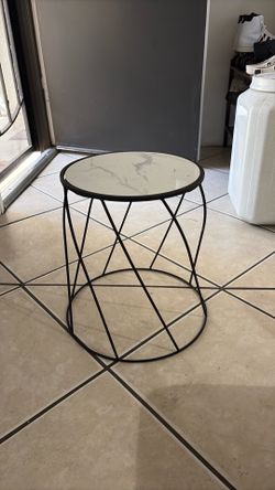 Marble side table