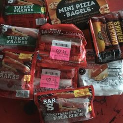Hot Dogs And Pizza Bagels For Free