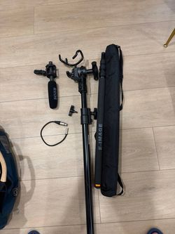Røde Microphone & E-Image Boom Pole Kit - Video Audio Setup