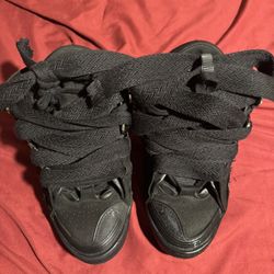 Black Lanvin Sneakers 