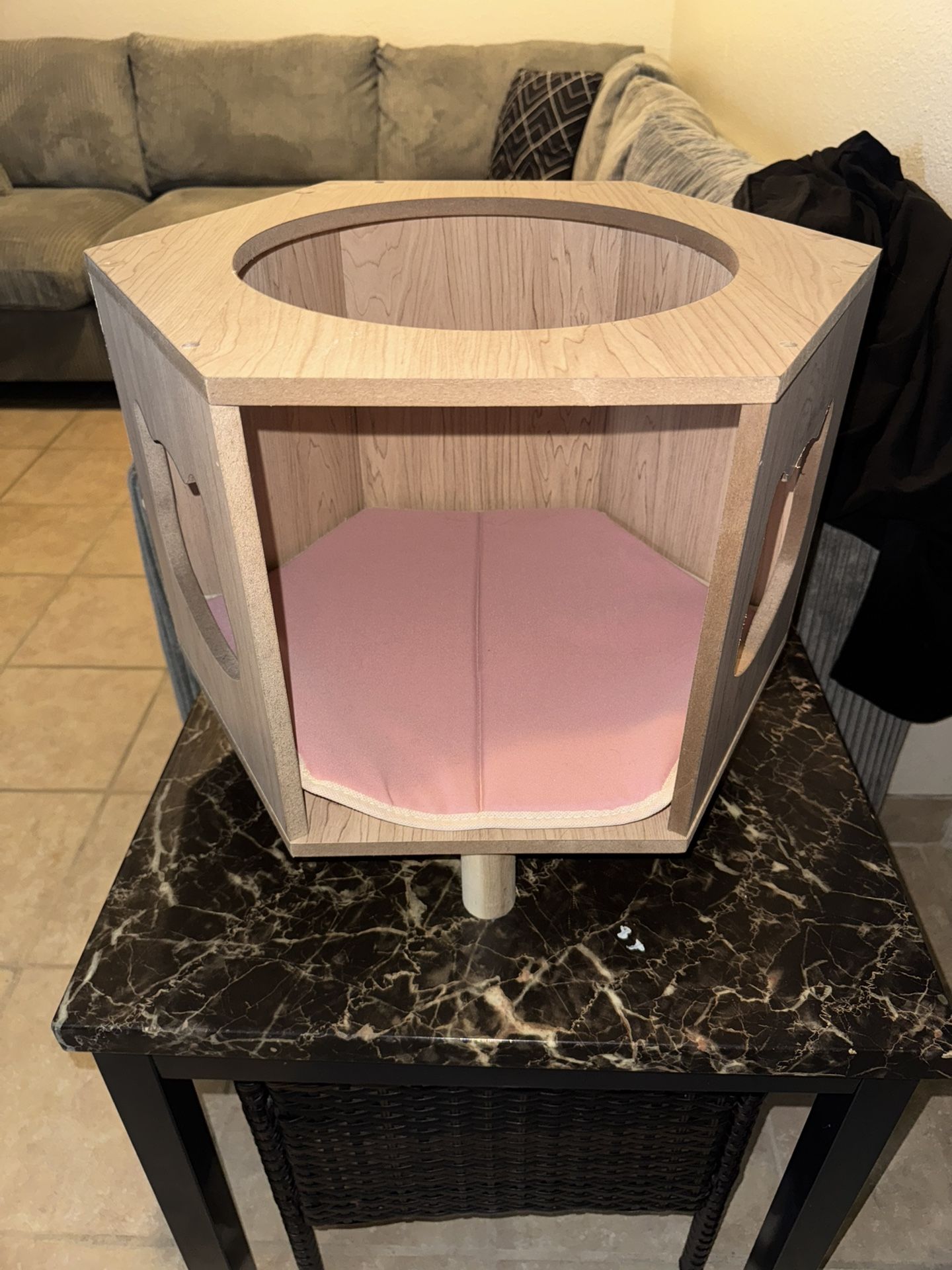 Cat Bed And Scratch Tower